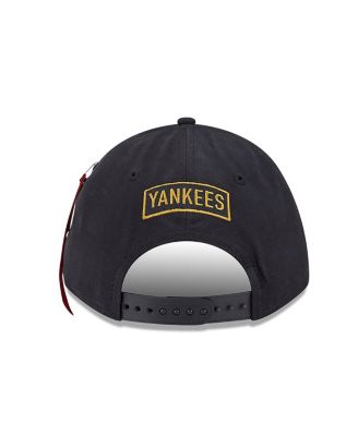 Men's Black New York Yankees A-Frame 9FORTY Adjustable Hat