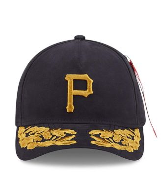 Men's Black Pittsburgh Pirates A-Frame 9FORTY Adjustable Hat