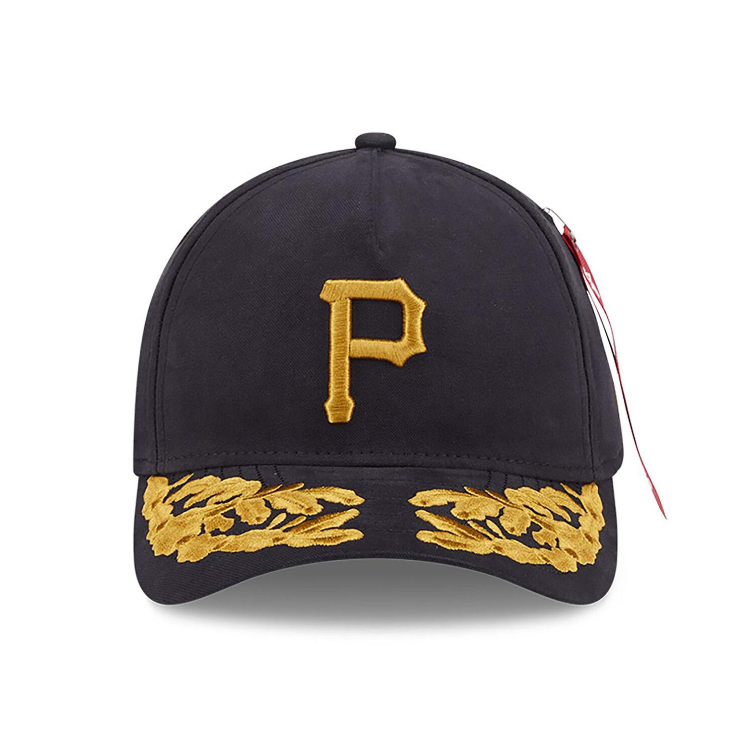 Men's Black Pittsburgh Pirates A-Frame 9FORTY Adjustable Hat
