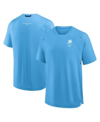 Fanatics - Men's Blue Milano Cortina 2026 Winter Olympics Tech Raglan T-Shirt
