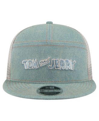 Men's Denim Tom and Jerry Denim 9FIFTY Snapback Hat