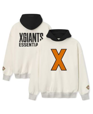 Fear of God - Men's Cream/Black Cuban Giants Negro Leagues Baseball Museum Fleece Pullover Hoodie