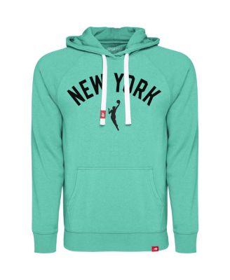 Men's and Women's Mint New York Liberty Olsen Tri-Blend Hoodie
