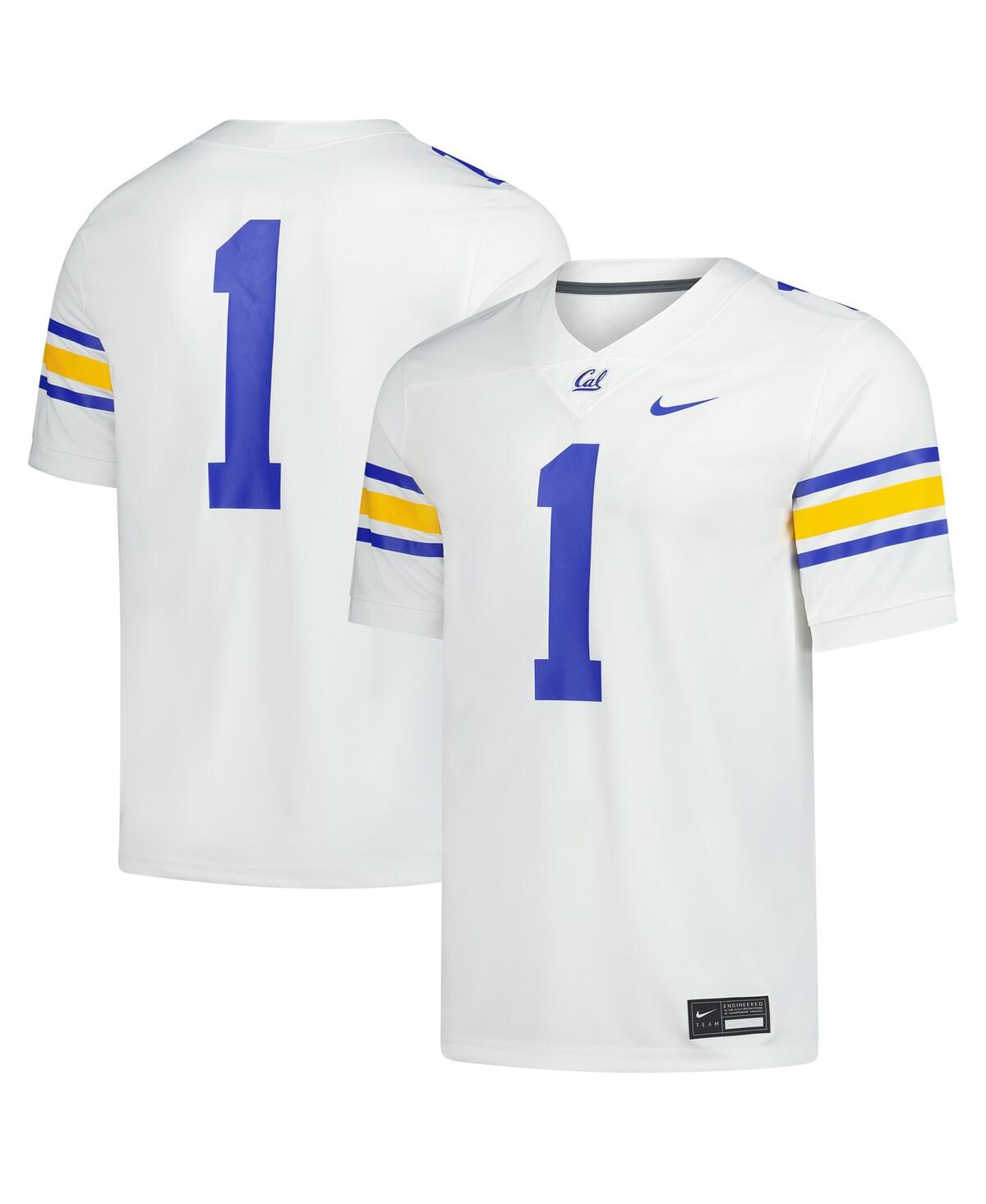 Nike Men's 1 White Cal Bears Untouchable Replica Game Jersey - White