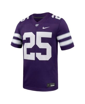 Men's 25 Purple Kansas State Wildcats Untouchable Replica Game Jersey