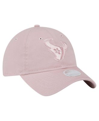 Women's Light Pink Houston Texans Main 9TWENTY Adjustable Hat Main 9TWENTY Adjustable Hat