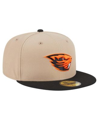 Men's Khaki Oregon State Beavers Two-Tone 59FIFTY Fitted Hat