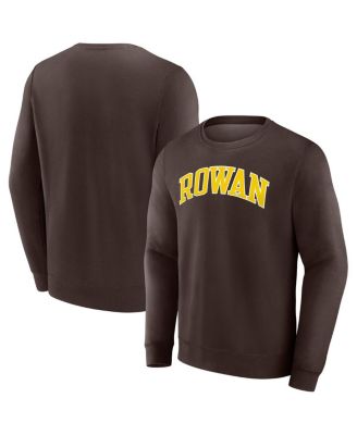 Fanatics - Men's Brown Rowan Profs Short Name Pullover Sweatshirt
