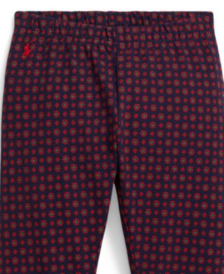 Girls' 2T-6X Floral Print Leggings