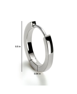 Huggie Hoop Earrings - Huggie Hoops Medium