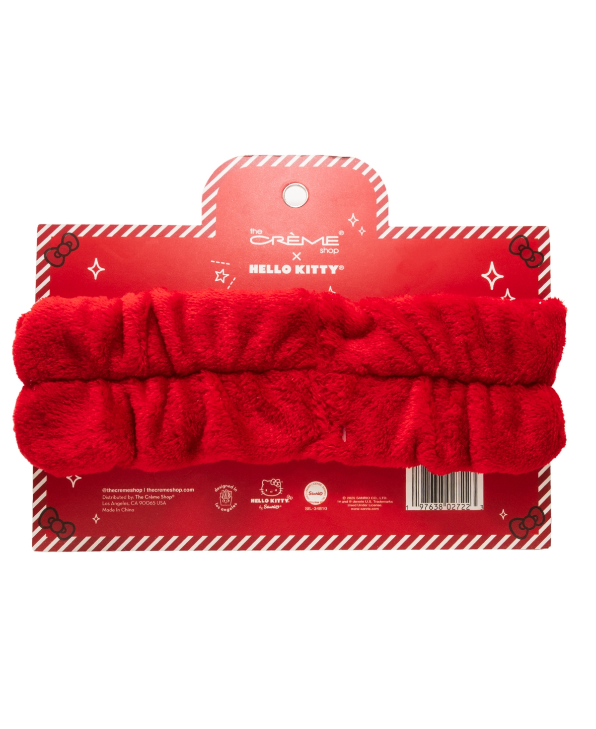 The Creme Shop Hello Kitty Cookie Latte Plush Spa Hairband