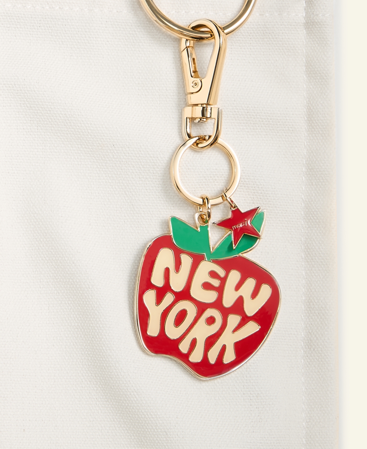 Macy's Thanksgiving Day Parade Enamel Apple Bag Charm,  Exclusive In Gold