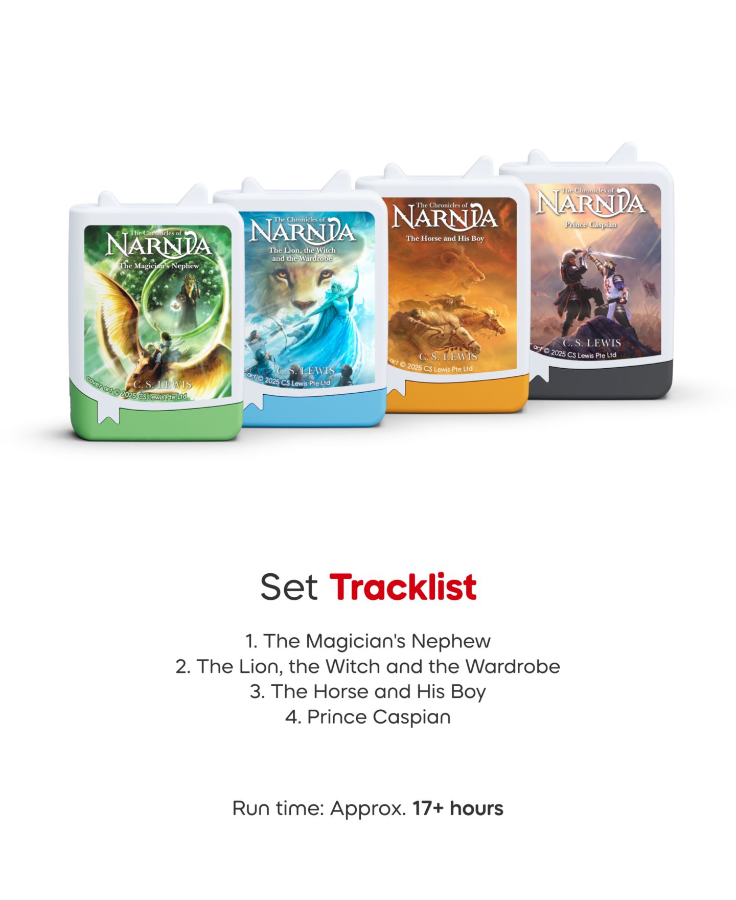 Детские игрушки Tonies The Chronicles of Narnia Audiobook, 4 Pack — фото 3