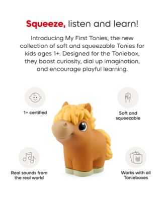 My First Tonies: Farm Set Cow, Pig and Horse Figurines, 3 Pack