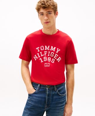 Tommy Hilfiger - Men's Arch Crewneck T-Shirt