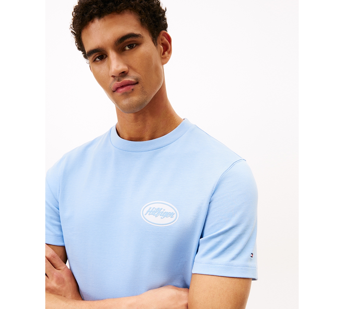 Tommy Hilfiger Men's Service Station Crewneck T-Shirt