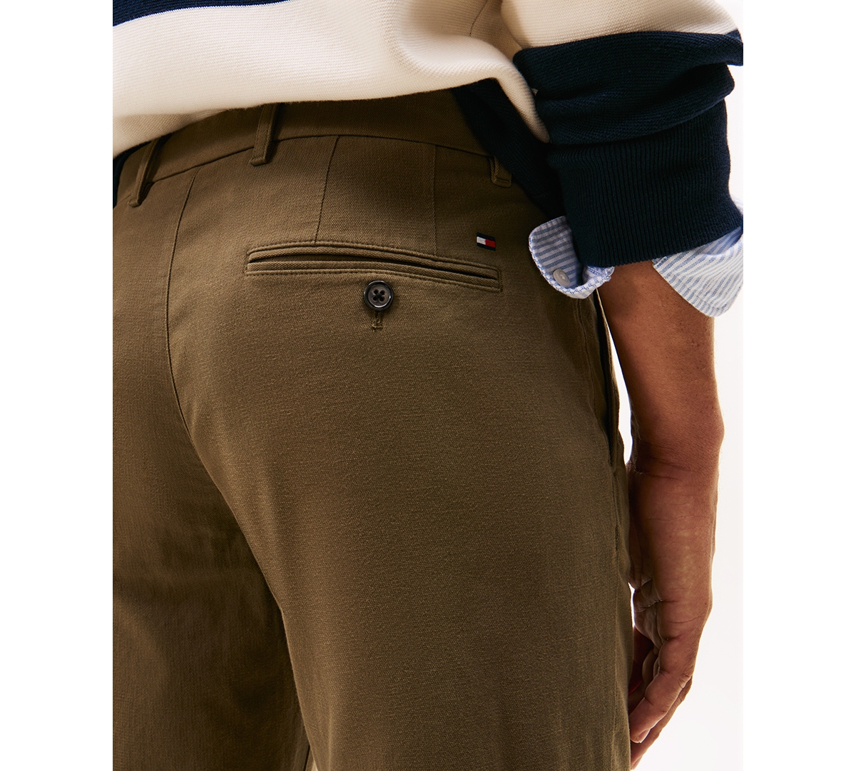 Tommy Hilfiger Men's Denton Slim-fit Pants In Green