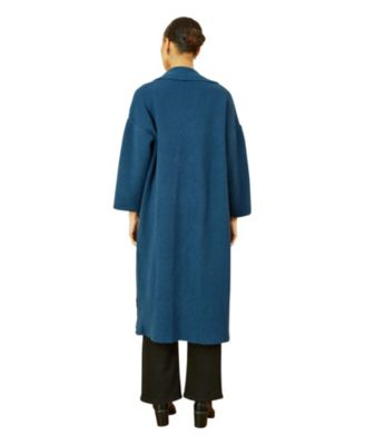 Women's Knitted Maxi Cardigan With Pockets