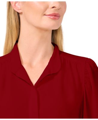 Women's Stand-Collar Long-Sleeve Top