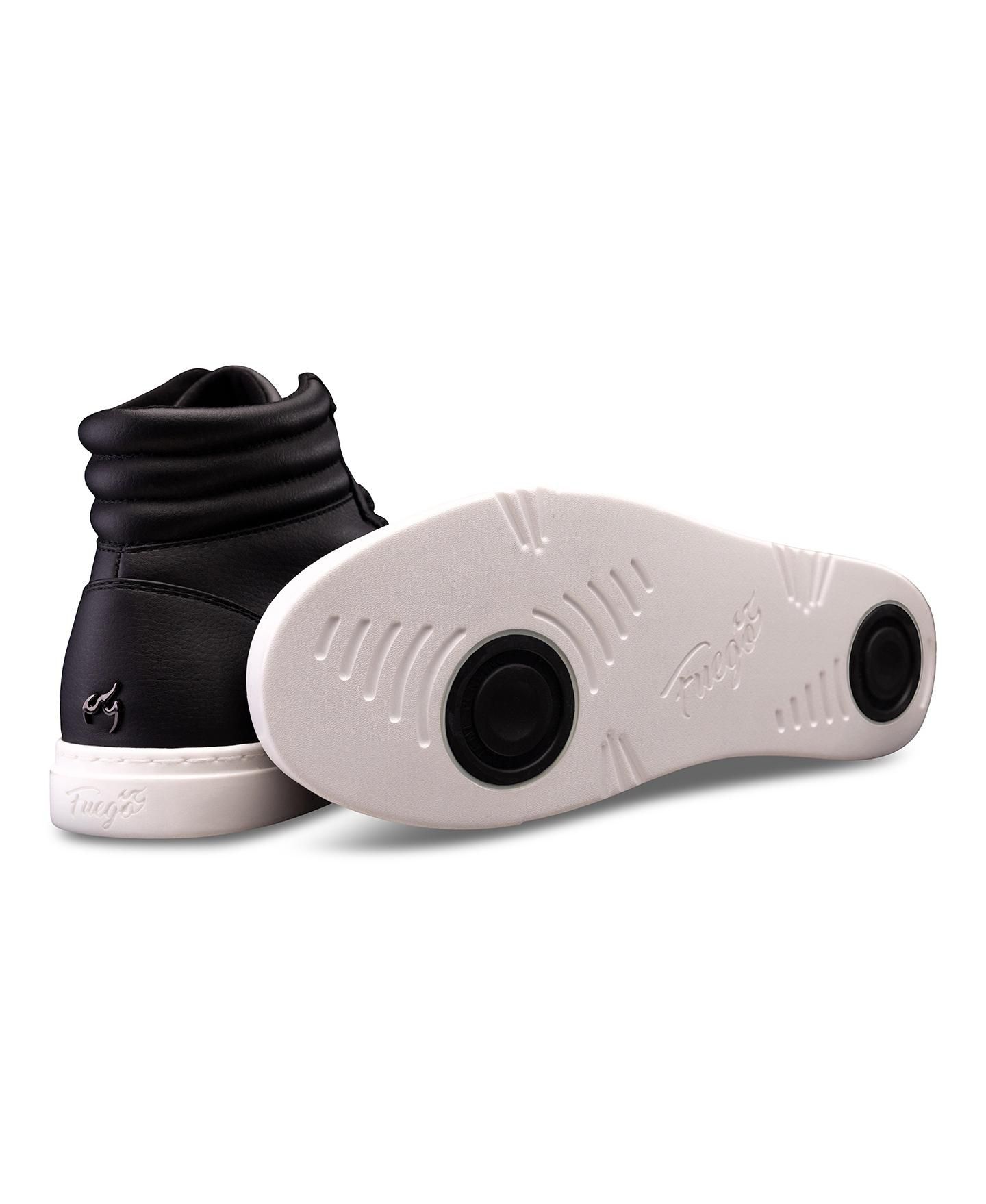 Детские кроссовки Fuego Black High-top, цвет: Чёрный — фото 4