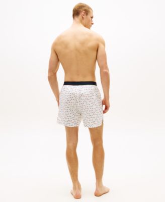 Men's Woven Front Button Opening Boxer