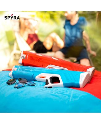 Electric Water Blaster Outdoor Squirt Gun for Pool Games, SpyraThree, Red