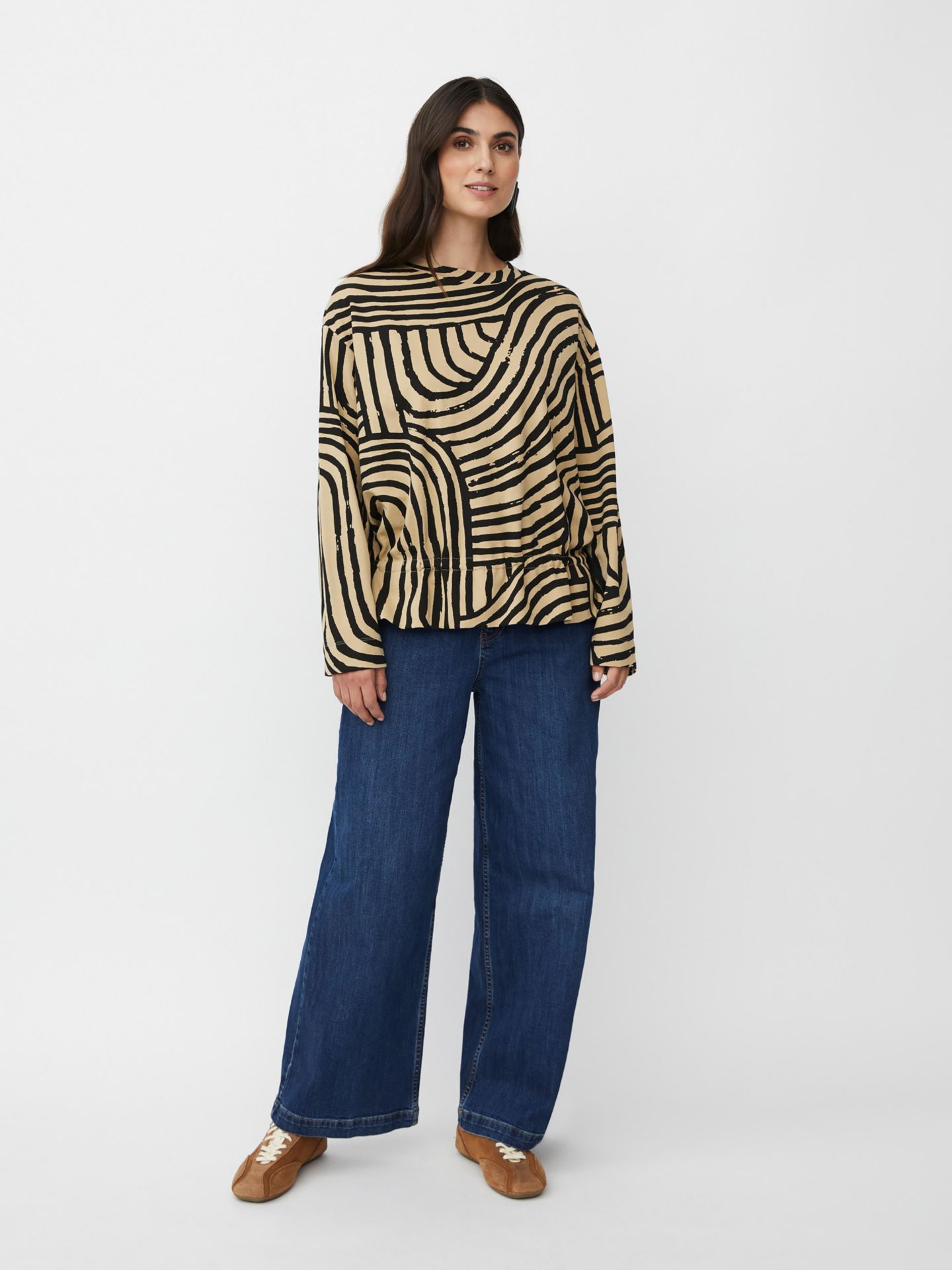 Женский топ Masai Copenhagen MaBidia Long Sleeve Jersey, цвет: Travertine — фото 6