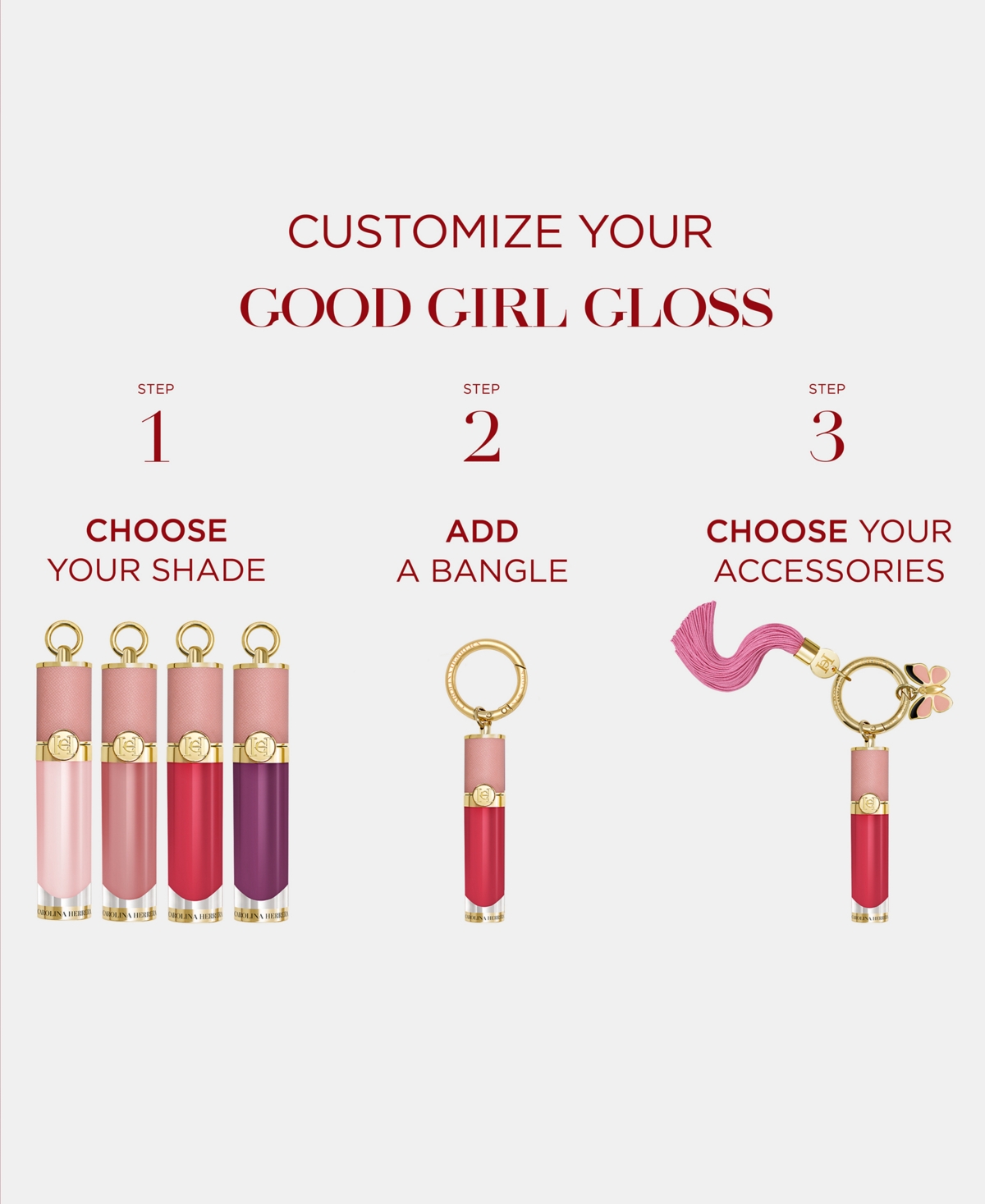 Carolina Herrera 3-pc. Good Girl Blush Eau De Parfum Gift Set In Transparent