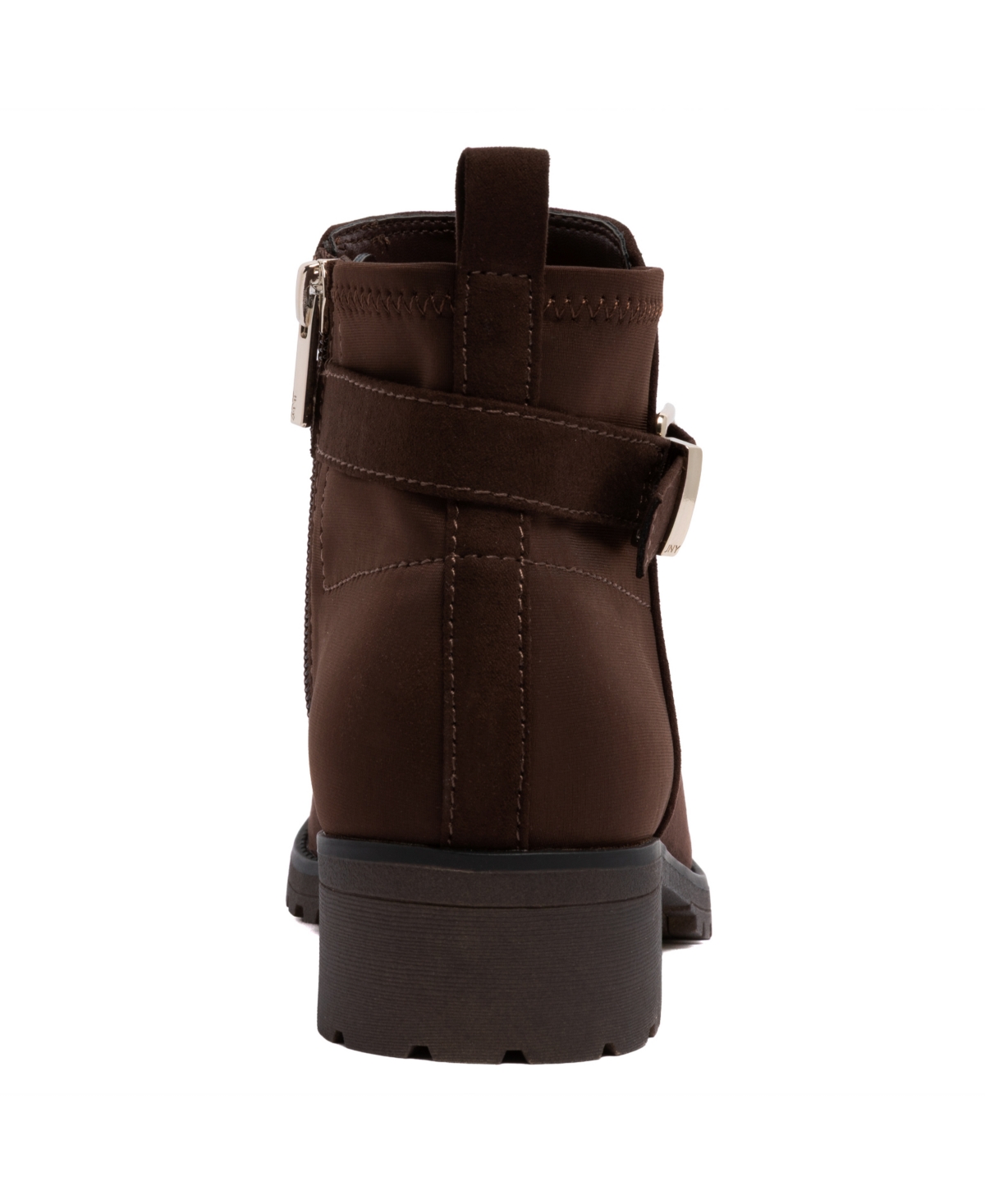 Jones New York Women's Camecia Round Toe Ankle Booties In Brown