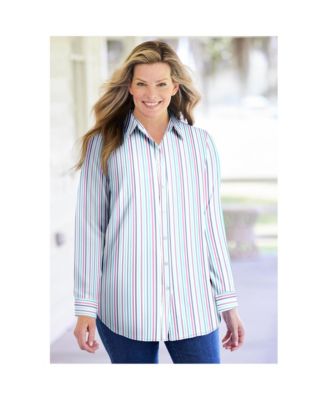 Plus Size Perfect Long Sleeve Shirt