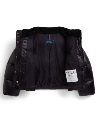 Girls' 2T-6X Teddy Fleece-Trim Boxy Jacket