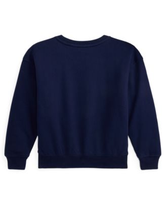 Girls' 2T-6X Crewneck Boxy Sweatshirt