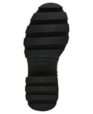 Women's Polli Embroidered Mesh Combat Boots