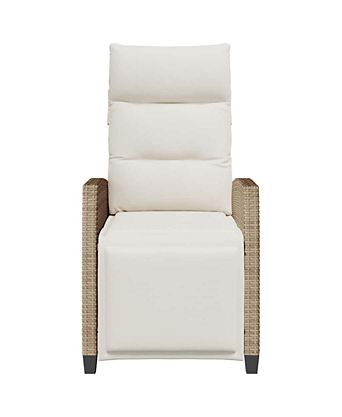 Reclining Patio Chair Foldable Reclining Garden Chair Rectangular
