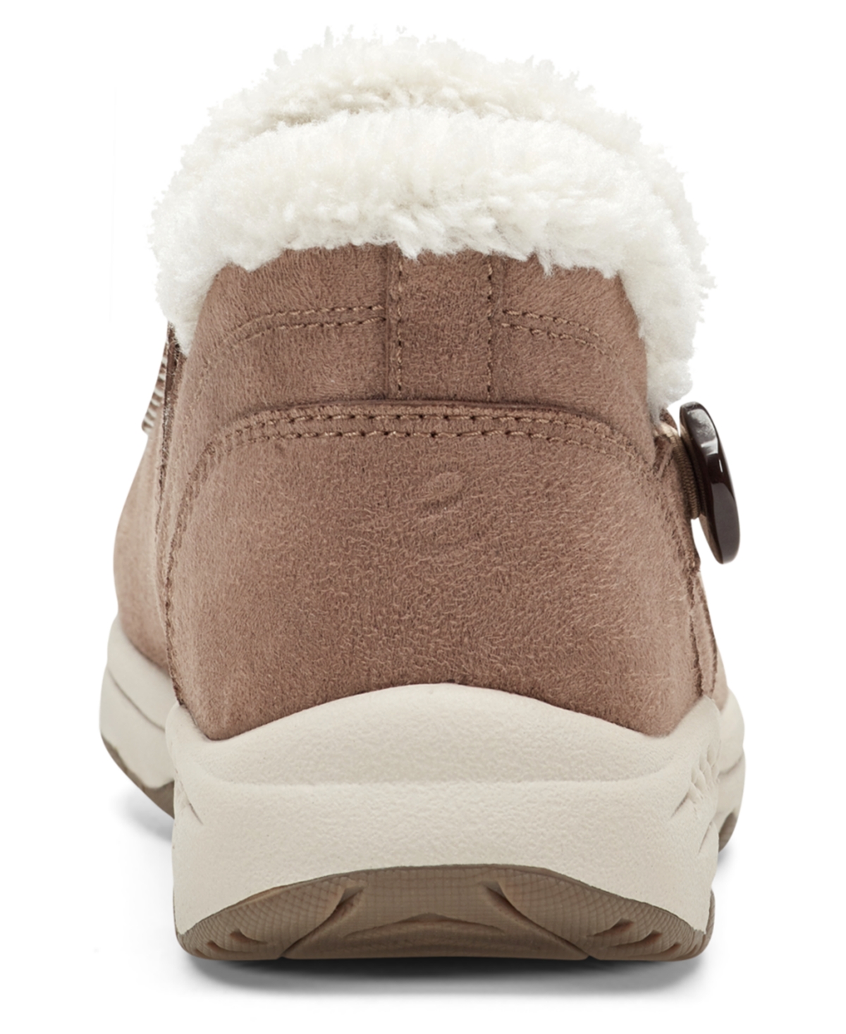 Easy Spirit Turner Faux Fur Lined Bootie In Brown