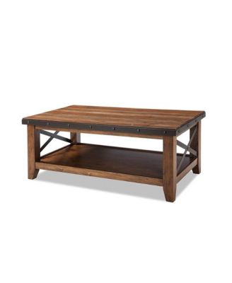 Taos Coffee Table Multi Colored Brown Canyon Finish