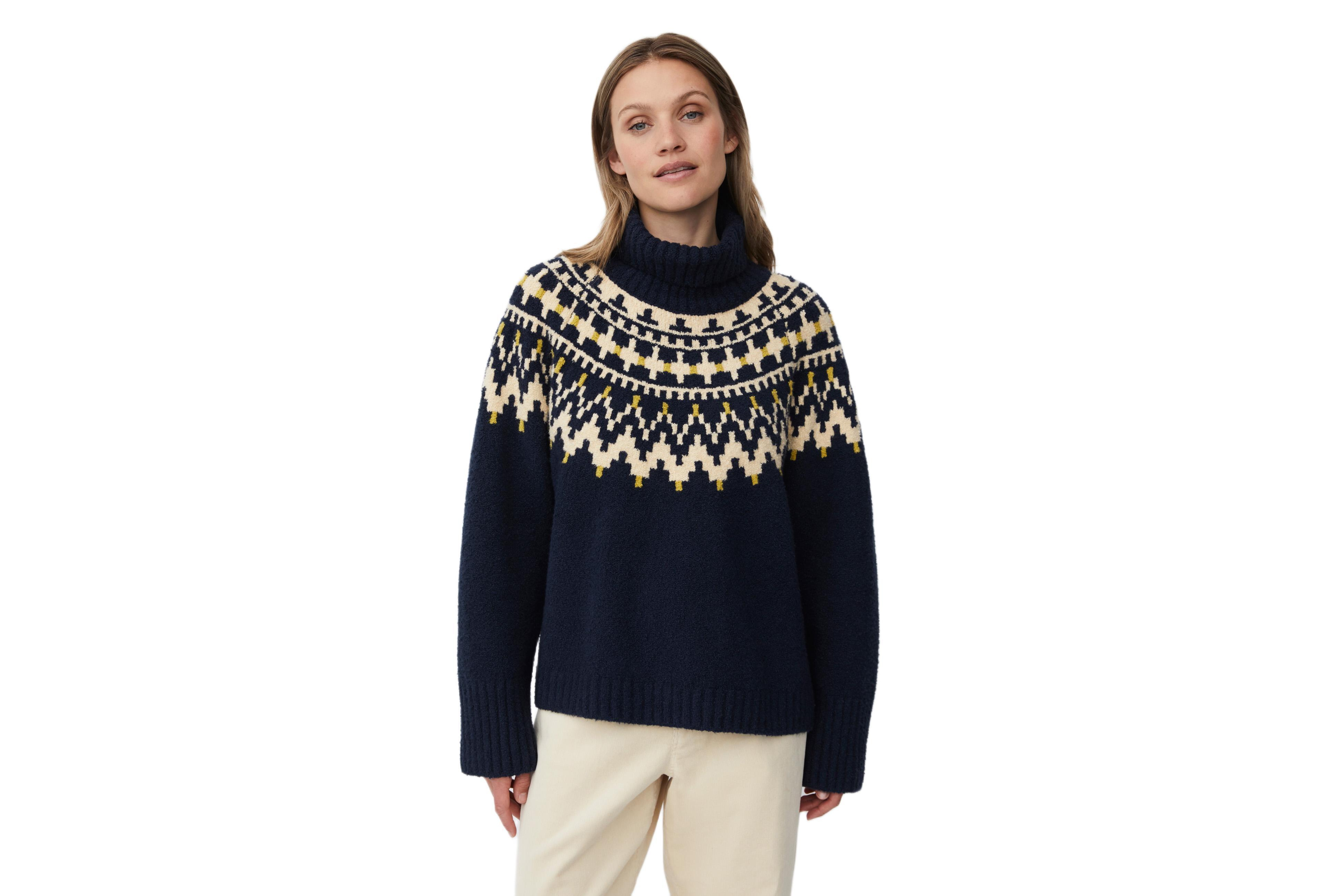 Masai Copenhagen Women's Long Sleeve High Neck Knit Sweater