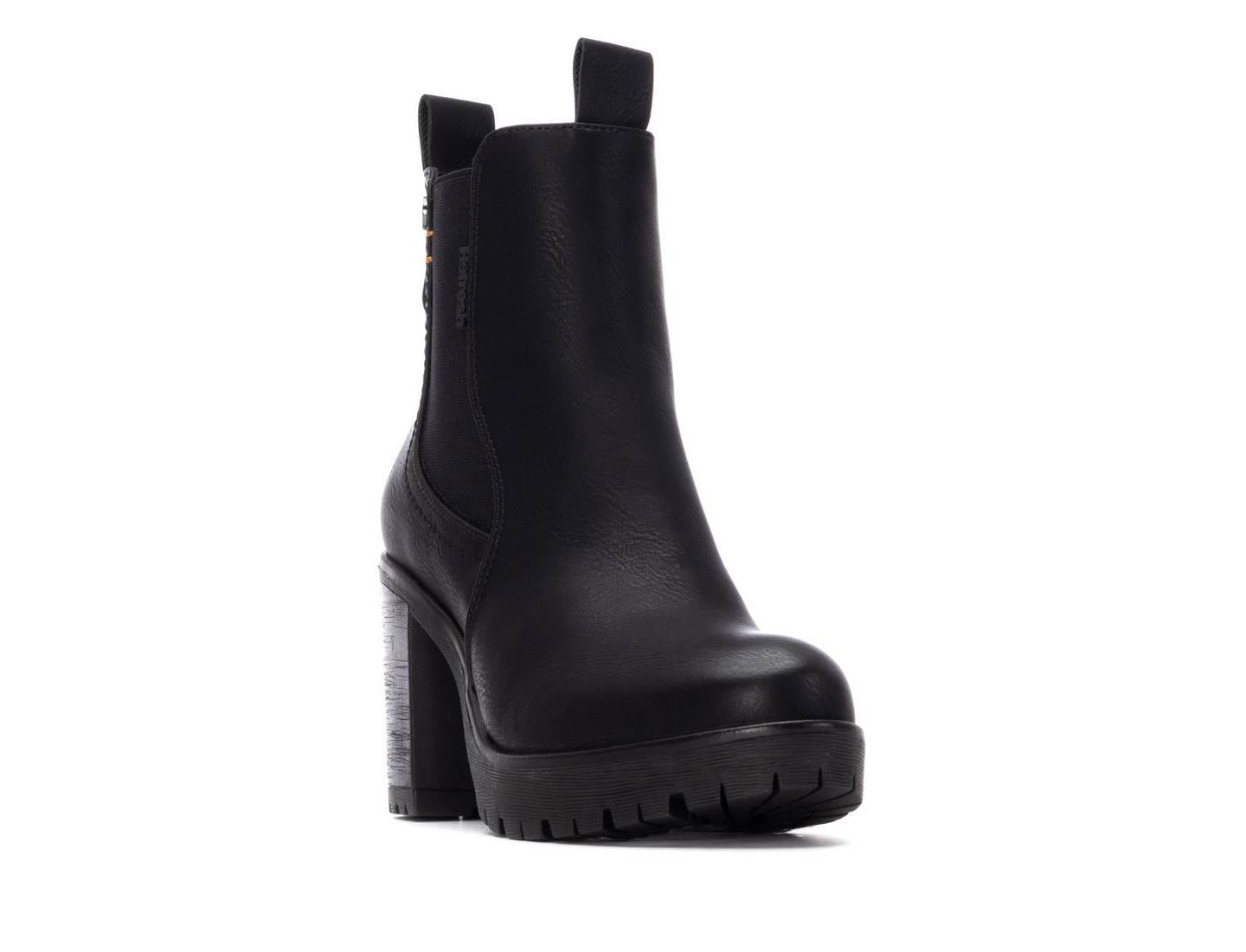 Женские ботинки XTI Heeled Chelsea Booties Refresh Collection, цвет: Чёрный — фото 3