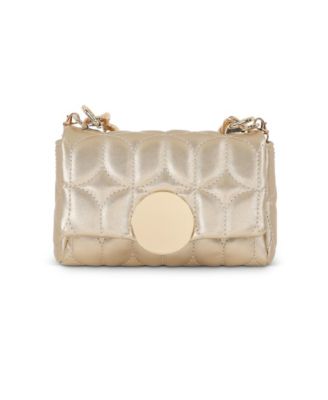 Woman's Tara Quilted Faux Leather Mini Crossbody
