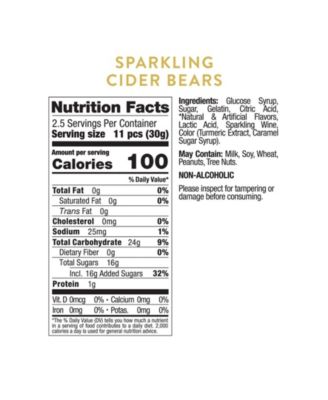 Sparkling Cider Candy Bears Kit, 3-Pc.