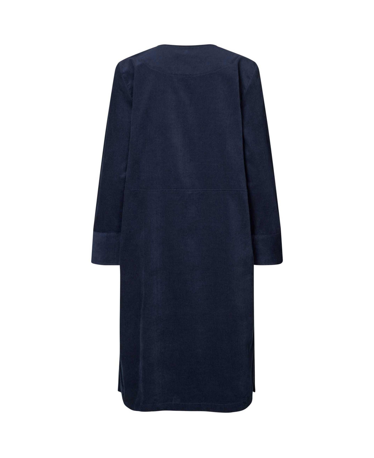 Masai Copenhagen Women's Long Sleeve Crew Neck Zip Midi Dress