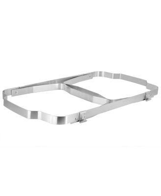 9.5 Quart Foldable Stainless Steel Professional Chafing Dish/Food Warmer/Buffet Server Serving Trays, Set of 2