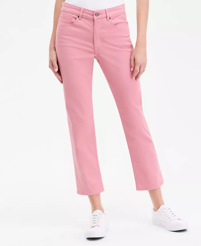 Women's Mid-Rise Bay Straight Jeans - thumbnail 3