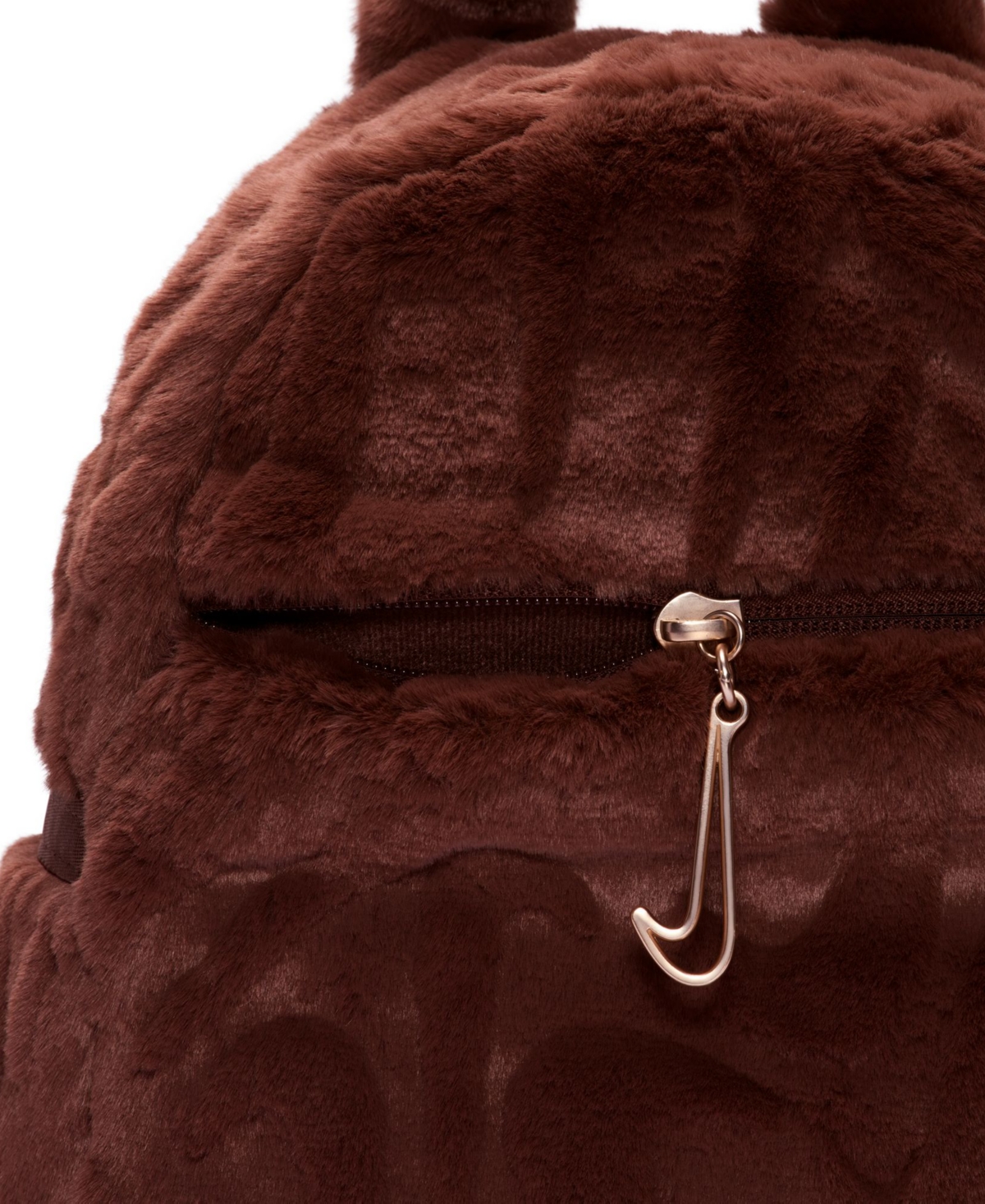 Nike Sportswear Unisex Futura Faux Fur Mini Backpack