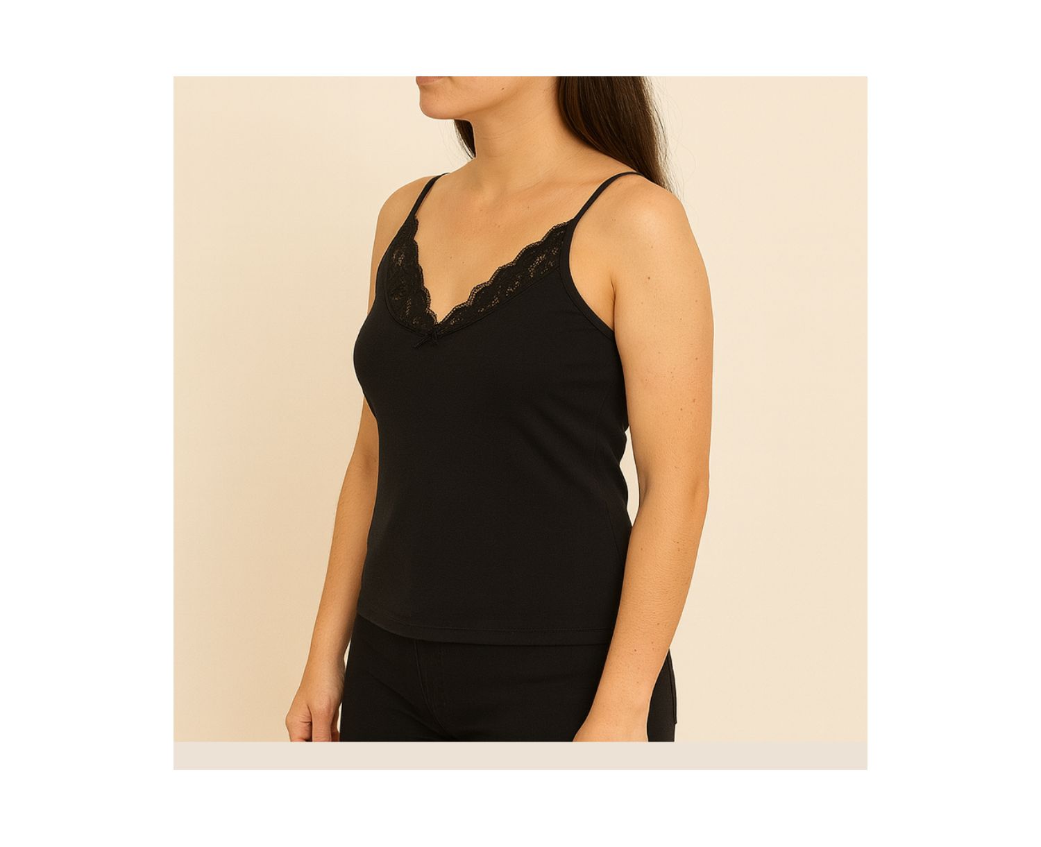 Women's Luna Lace Cotton Cami