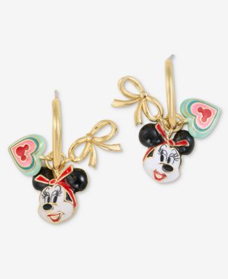 BaubleBar - Disney | Macy's Minnie Mouse Huggies Earrings