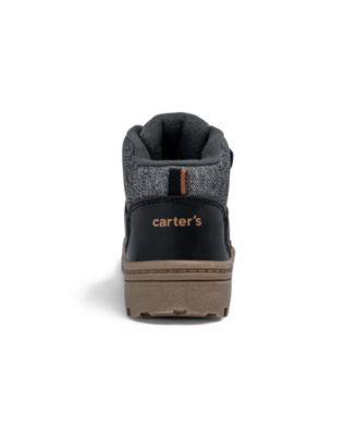 Toddler Boys' 4-12 Ilker Hook and Loop Closure Lace-Up Boots