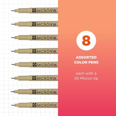 Pigma Micron Blister Card Ink Pen Set