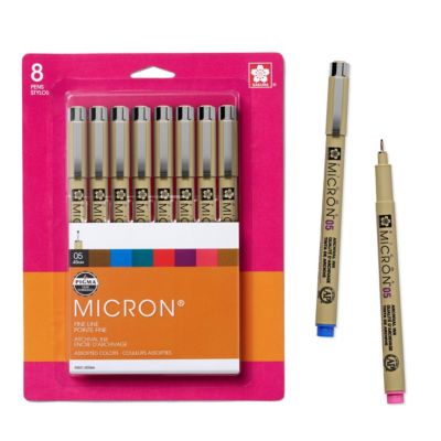 Pigma Micron Blister Card Ink Pen Set