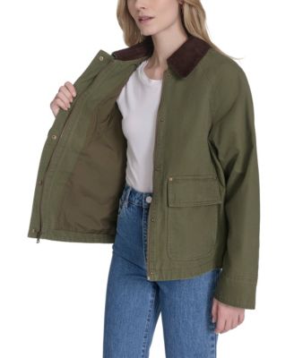 Women's Regular Short Cotton Barn Jacket